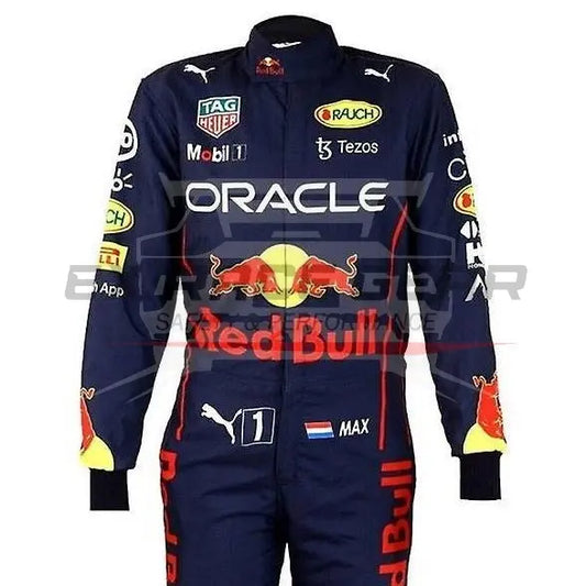 2022 Max Verstappen Red Bull Honda F1 Racing Suit – Official Team Gear for Formula 1 Fans - EX Race Gear