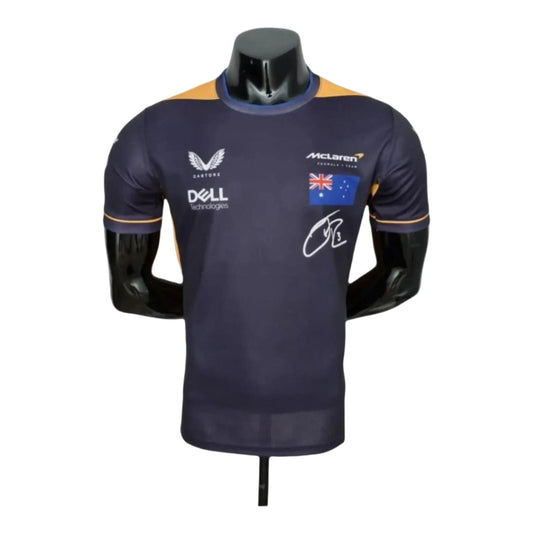 2022 McLaren Daniel Ricciardo Crew Neck F1 T-Shirt -Ex Race Gear