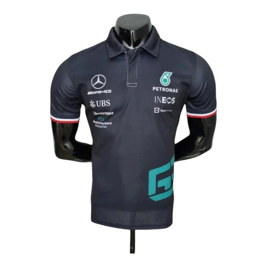 2022 Mercedes-Benz George Russell Polo Shirt - Official F1 Apparel - Ex Race Gear