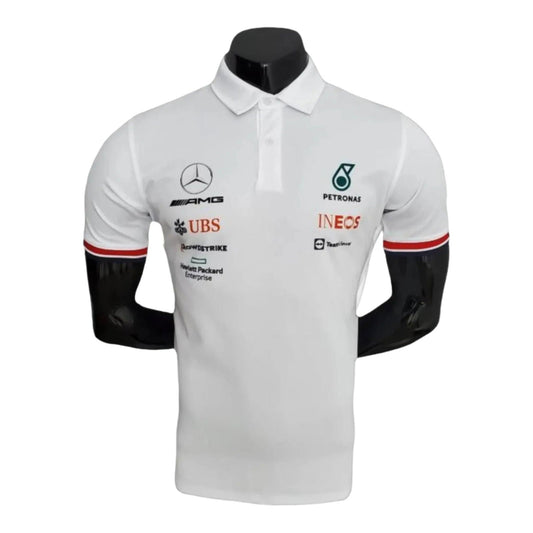 2022 Mercedes Formula One Polo Shirt - Official Team Merchandise - Ex Race Gear