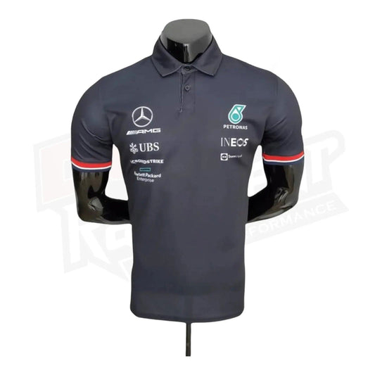 2022 Mercedes Formula One Polo Shirt - Ex Race Gear