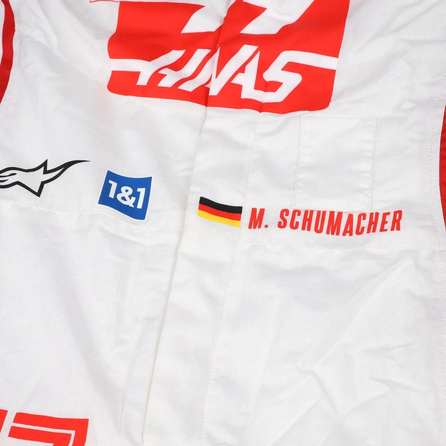 2022 Mick Schumacher Haas F1 Team Replica Race Suit - Ex Race Gear