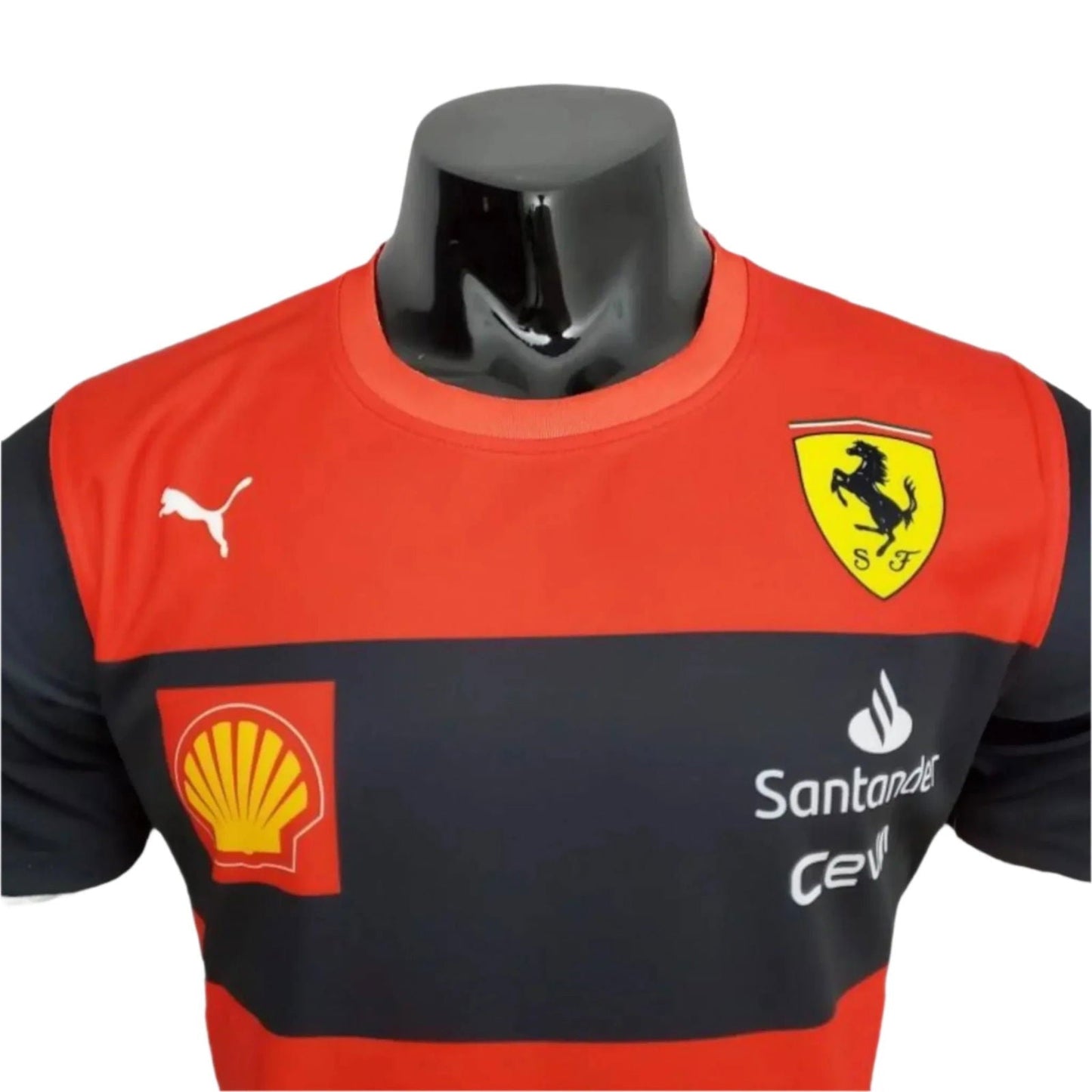 2022 New Ferrari Charles Leclecr F1 Racing T-Shirt - Ex Race Gear