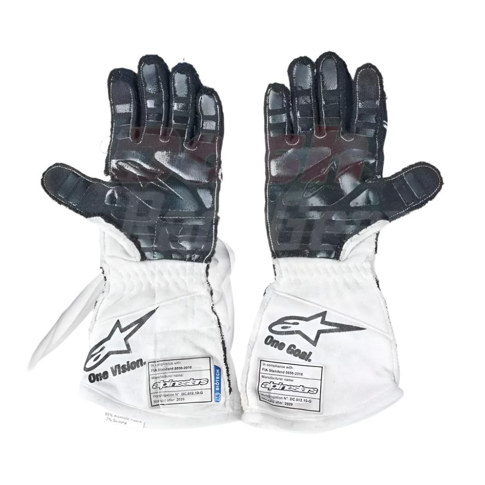2022 Nyck de Vries Scuderia AlphaTauri Formula One Race Gloves - Ex Race Gear