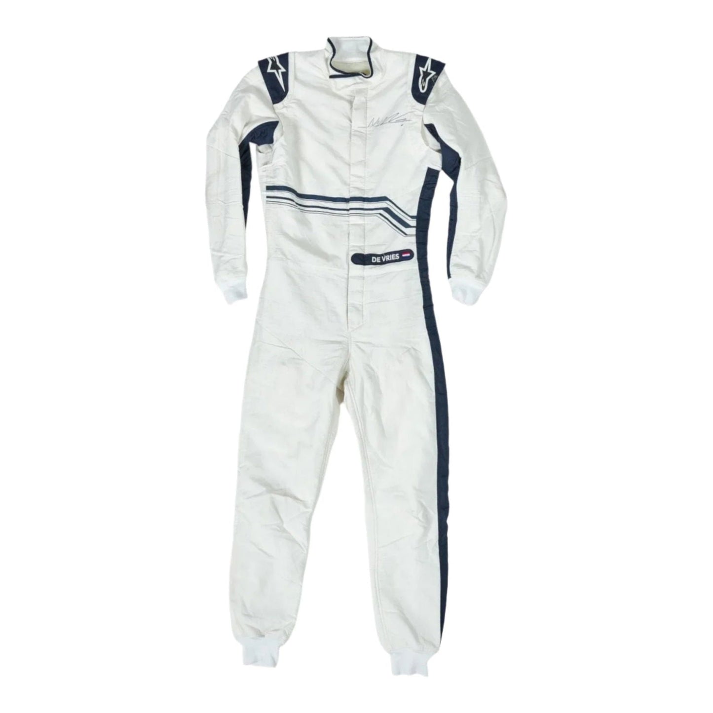 2022 Nyck de Vries Scuderia AlphaTauri Formula One Race Suit - Ex Race Gear
