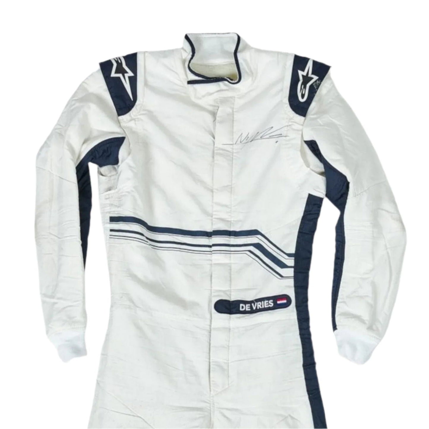 2022 Nyck de Vries Scuderia AlphaTauri Formula One Race Suit - Ex Race Gear