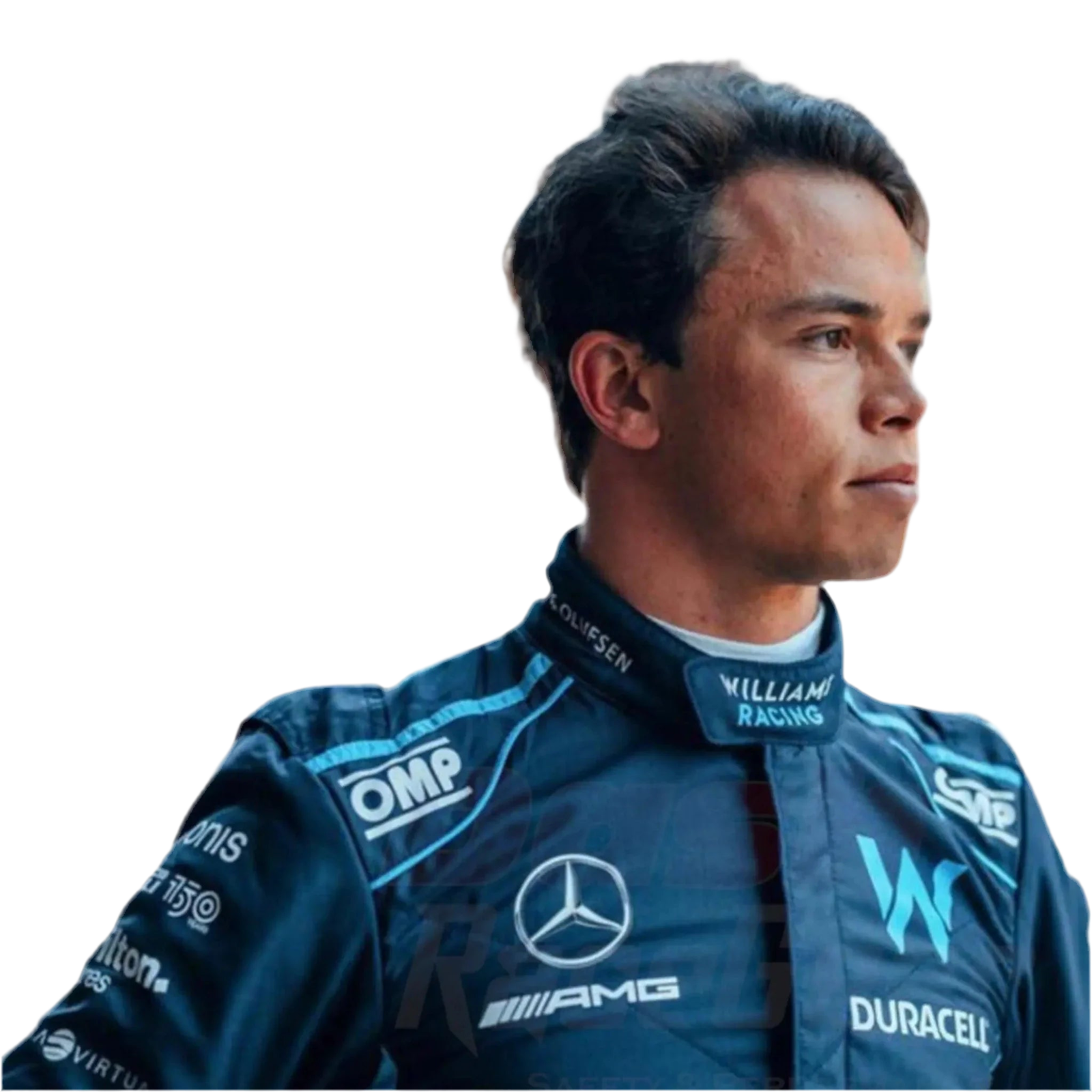 2022 Nyck de Vries Williams Racing F1 Race Suit _ Italian Grand Prix - Ex Race Gear