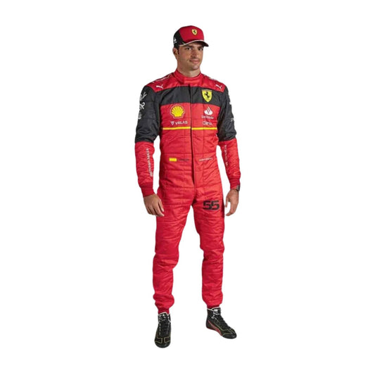 2022 Scuderia Ferrari Carlos Sainz F1 Race Suit - Ex Race Gear