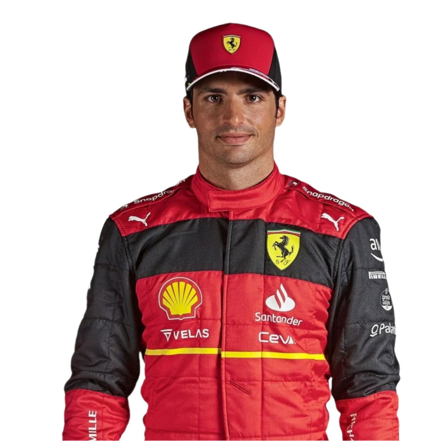 2022 Scuderia Ferrari Carlos Sainz F1 Race Suit - Ex Race Gear