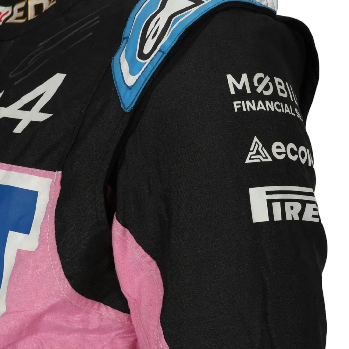 2023 Esteban Ocon BWT Alpine F1 Team Race Suit Mexico GP Ex Race Gear