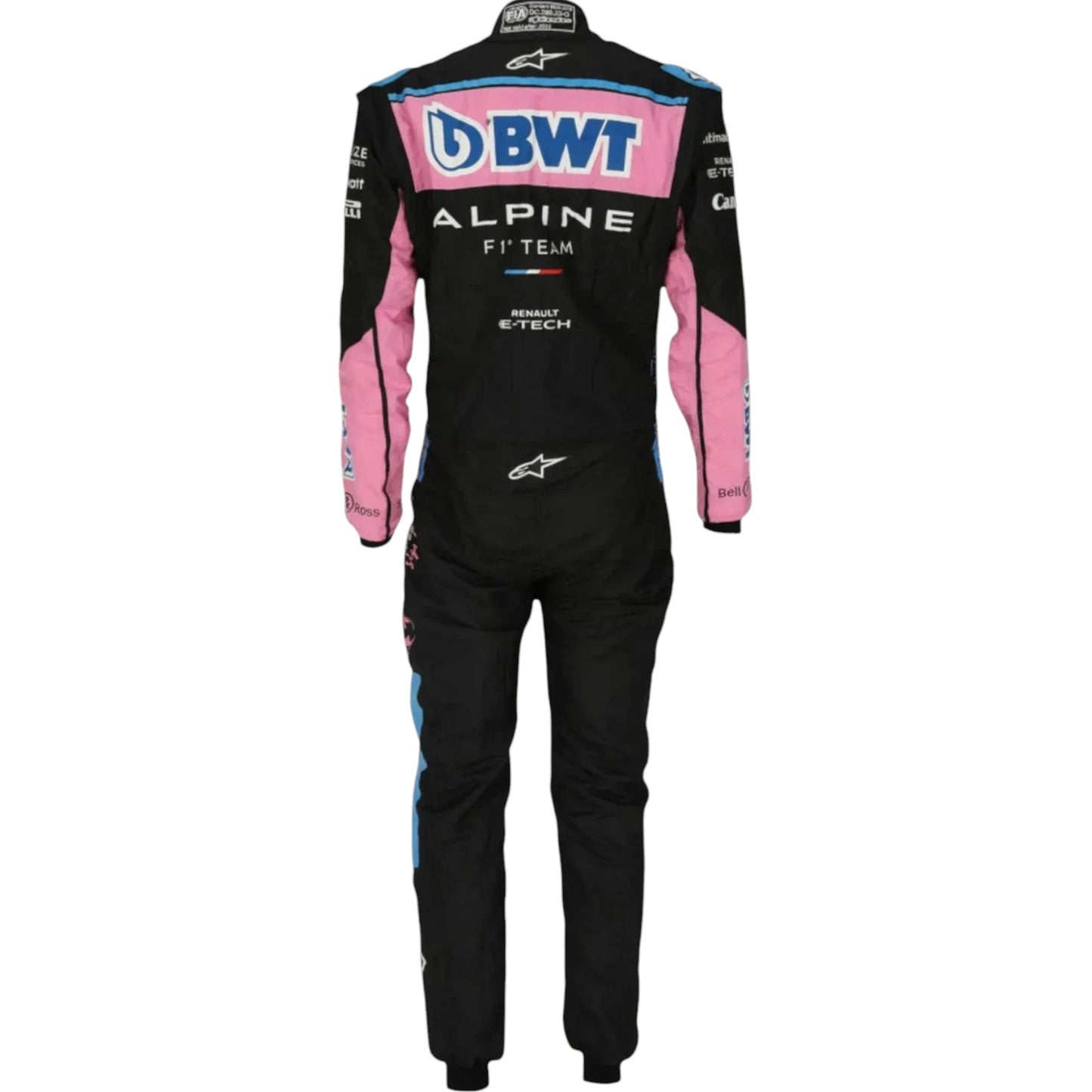 2023 Esteban Ocon BWT Alpine F1 Team Race Suit Mexico GP Ex Race Gear