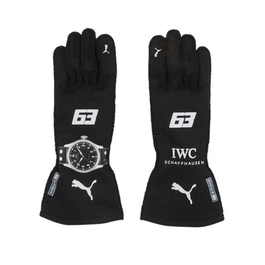 2023 George Russell Mercedes-AMG Petronas F1 Team Replica Race Gloves - Ex Race Gear