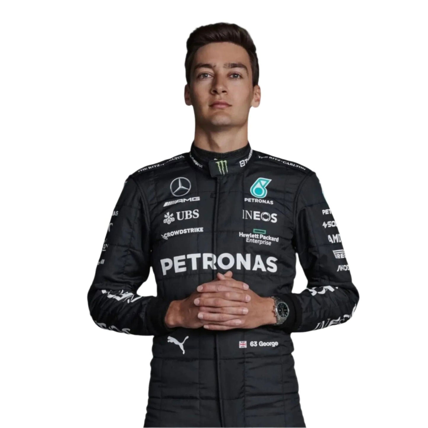 2023 George Russell Replica Race Suit - Mercedes-AMG Petronas F1 - Ex Race Gear