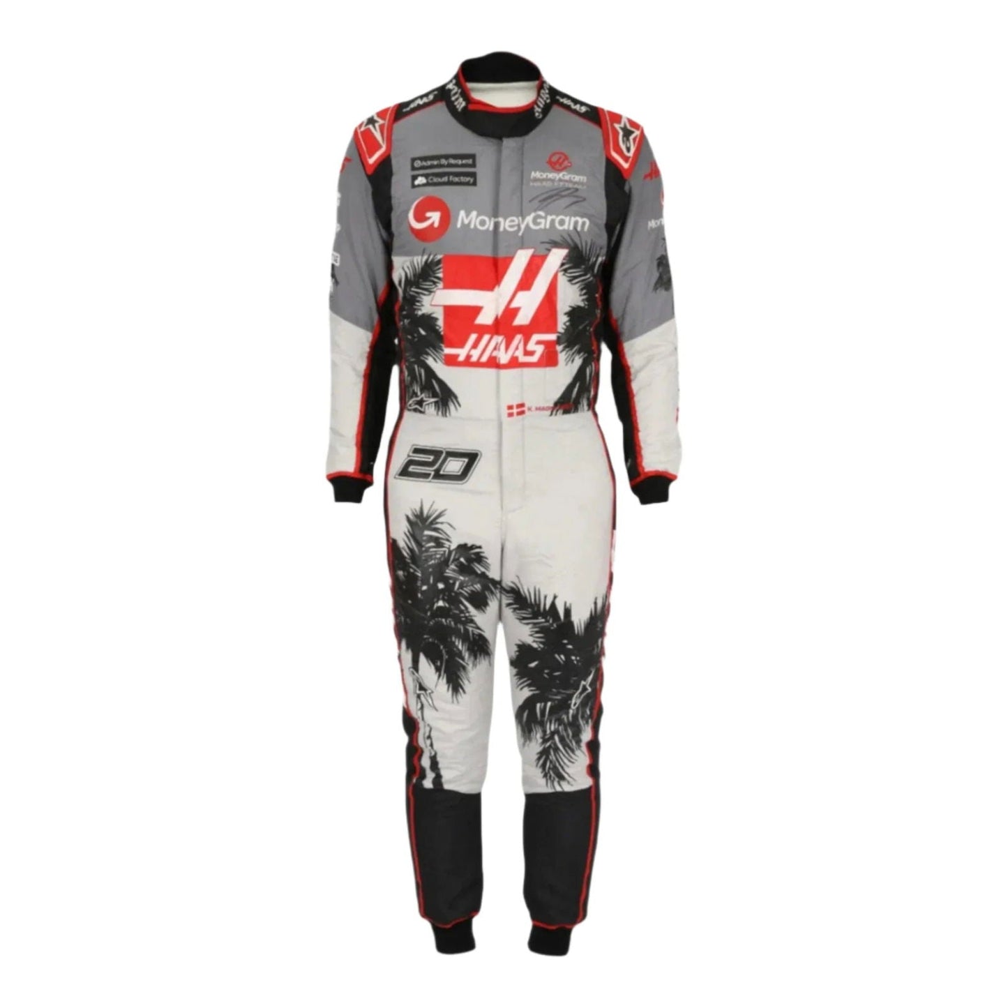 2023 Kevin Magnussen Haas F1 Team Race Suit - Miami GP - Ex Race Gear