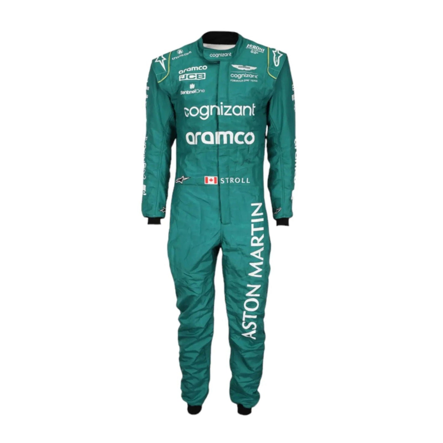2023 LANCE STROLL ASTON MARTIN F1 RACE SUIT - Ex Race Gear