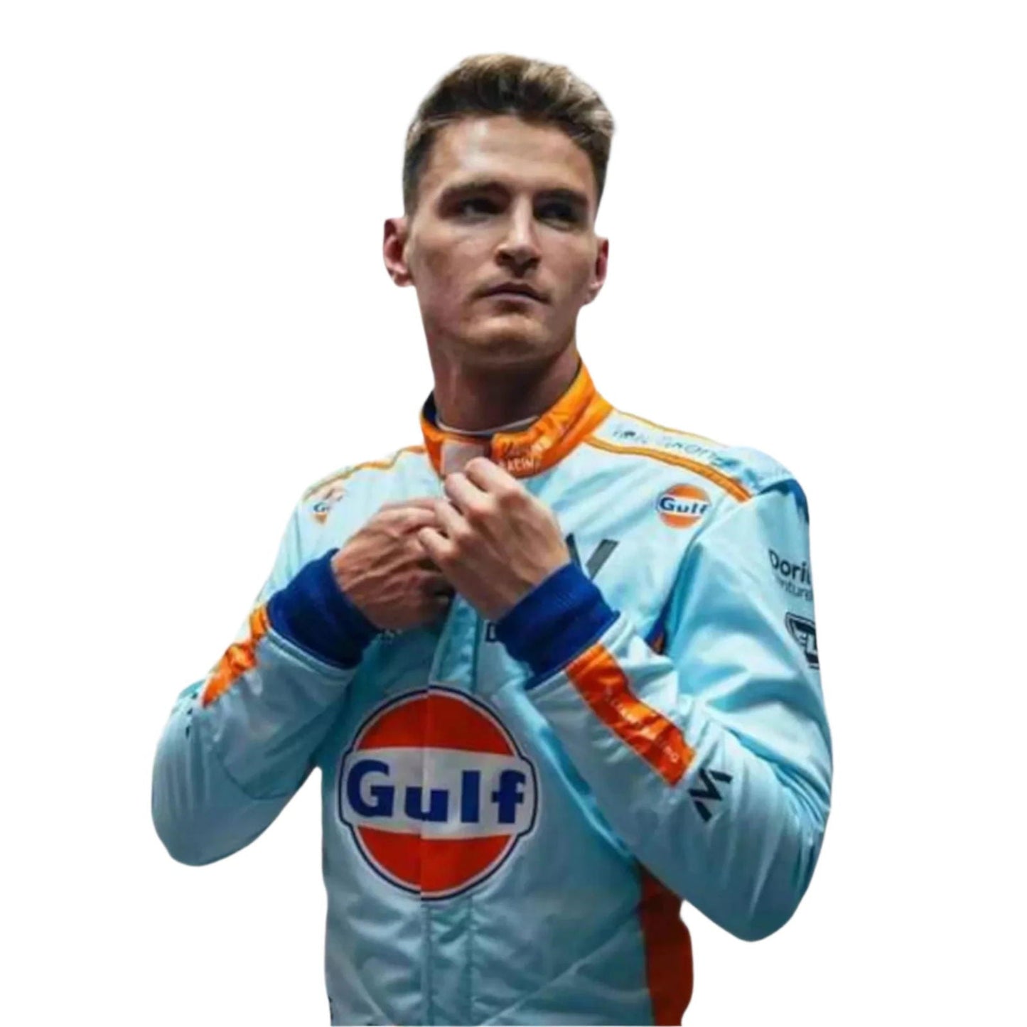 2023 Logan Sargeant Gulf F1 Race Suit Singapore GP - Ex Race Gear
