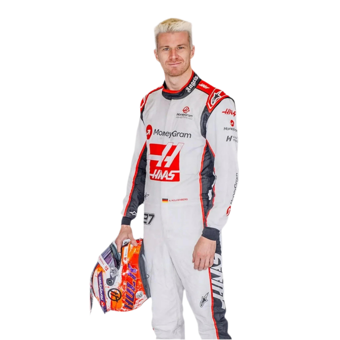 2023 Nico Hulkenberg Haas F1 Race Suits - Las Vegas - Ex Race Gear
