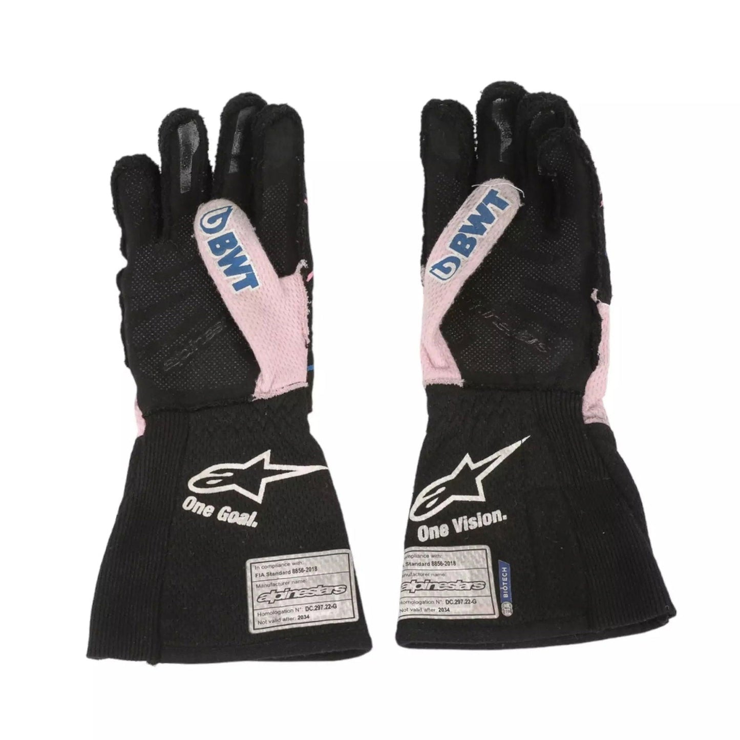 2023 PIERRE GASLY RACE GLOVES- MIAMI GP - Ex Race Gear