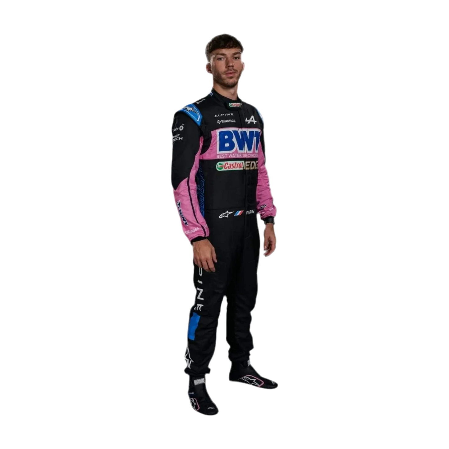 2023 Pierre Gasly BWT Alpine F1 Team Race Suit - Mexico GP - Ex Race Gear