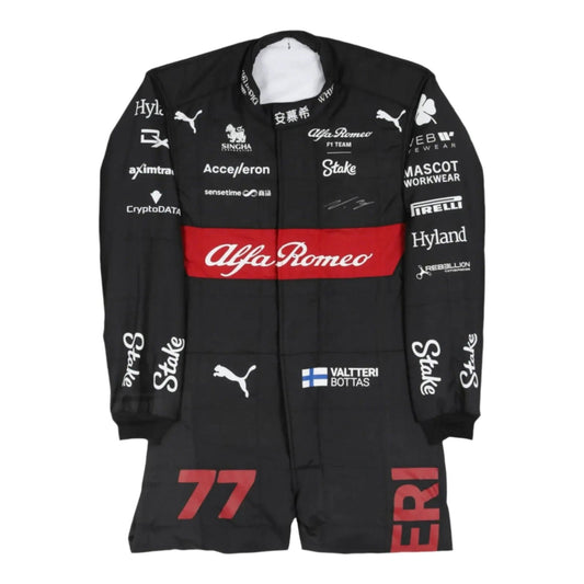 2023 Valtteri Bottas Alfa Romeo F1 Team Stake Replica Race Suit - Ex Race Gear