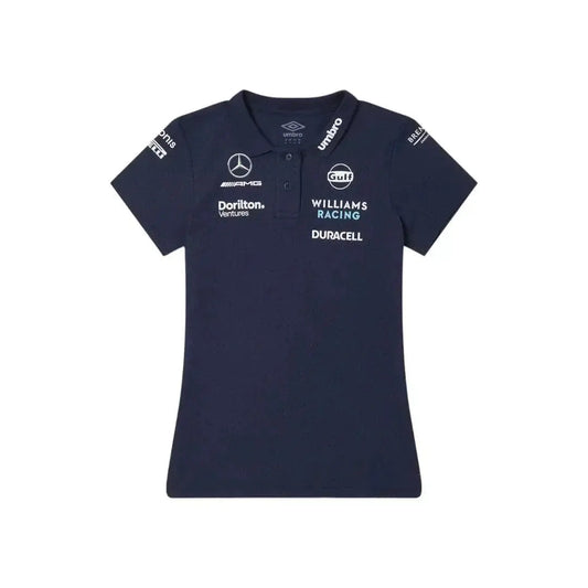 2023 Women's CVC Media Polo Navy - Ex Race Gear