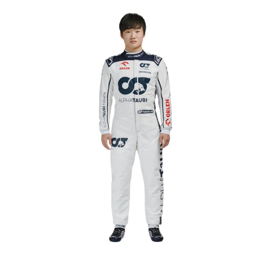 2023 Yuki Tsunoda Alphatauri F1 Race Suit - Ex Race Gear