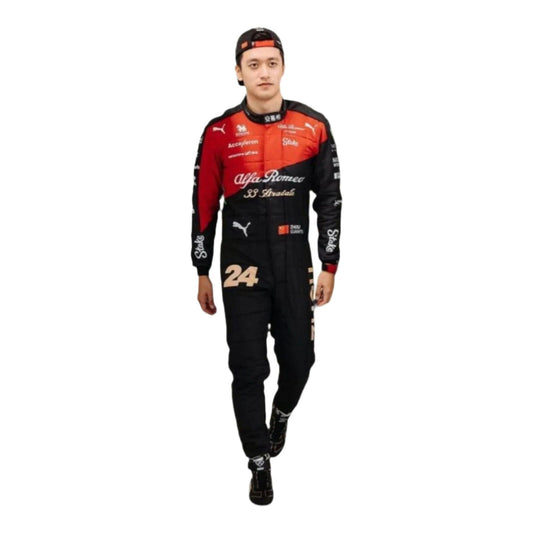 2023 Zhou Guanyu Alfa Romeo F1 Race Suit - Ex Race Gear