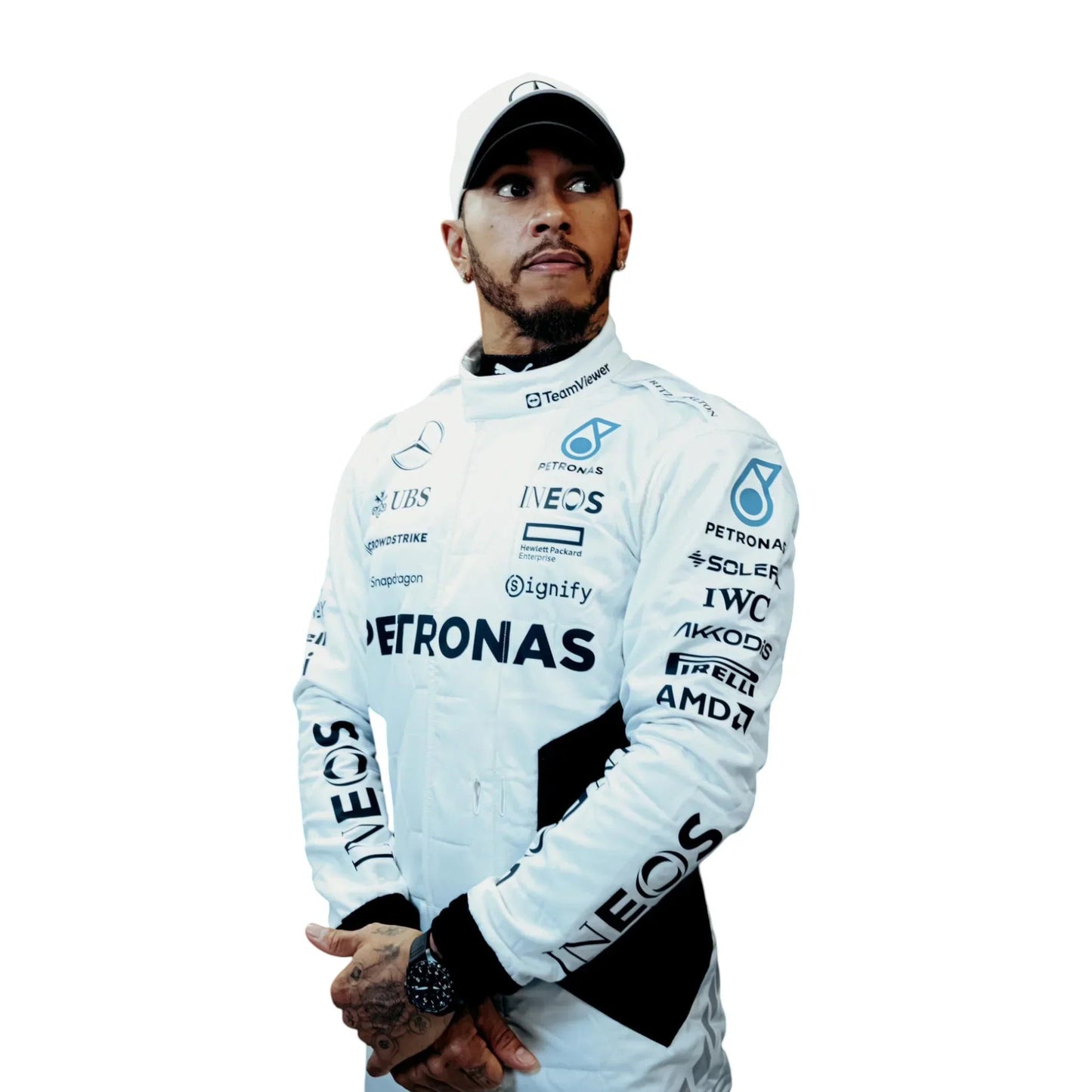 2024 Lewis Hamilton Qatar GP F1 Race Suit - Ex Race Gear