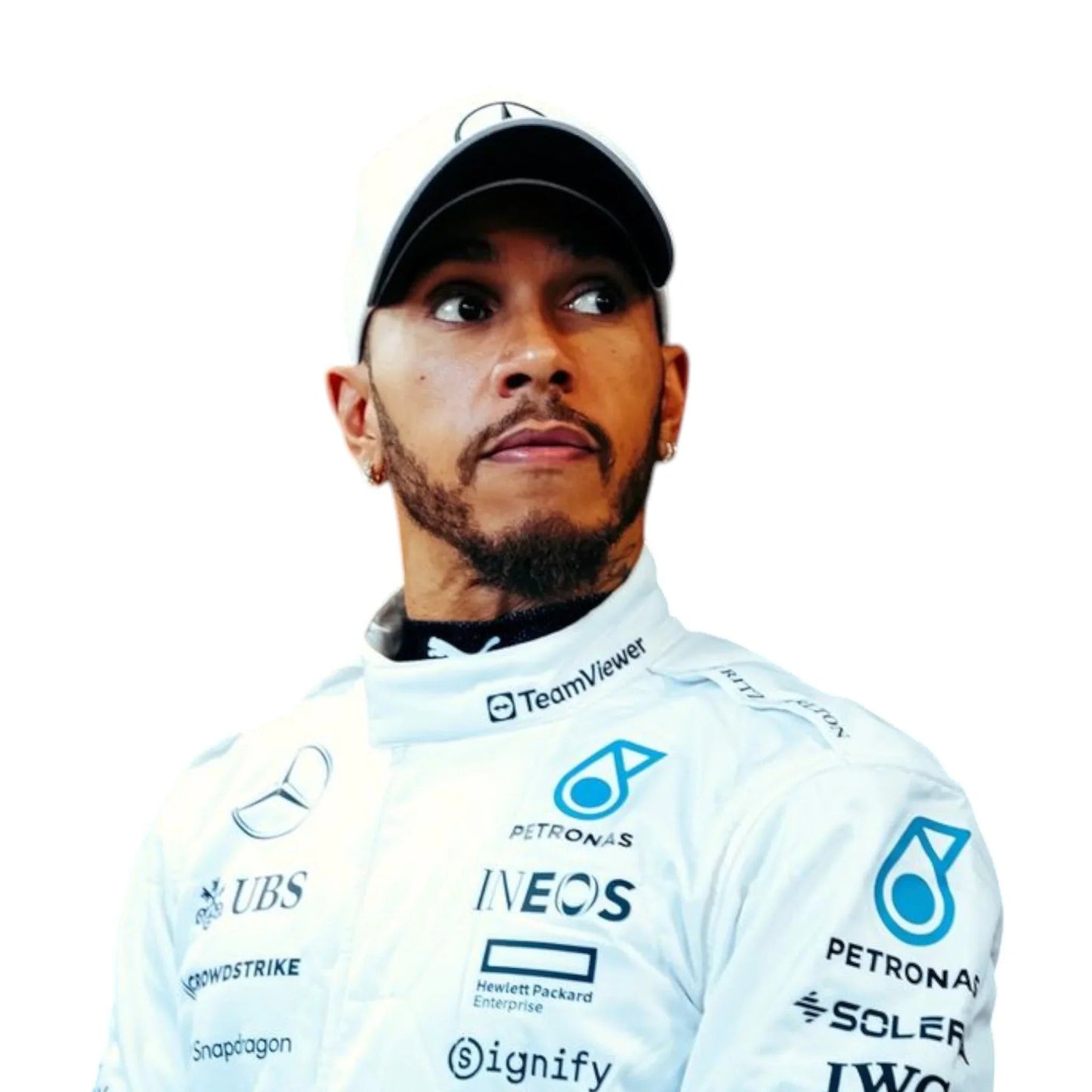 2024 Lewis Hamilton Qatar GP F1 Race Suit - Ex Race Gear
