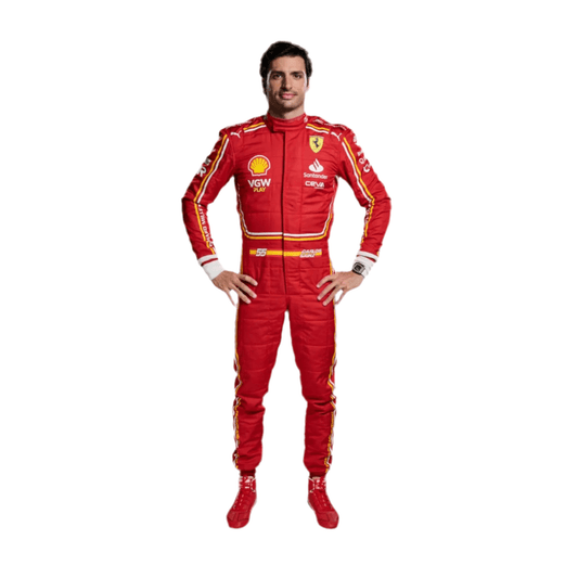 2024 Carlos Sainz Jr. Replica Race Suit | Scuderia Ferrari F1 Team - Ex Race Gear