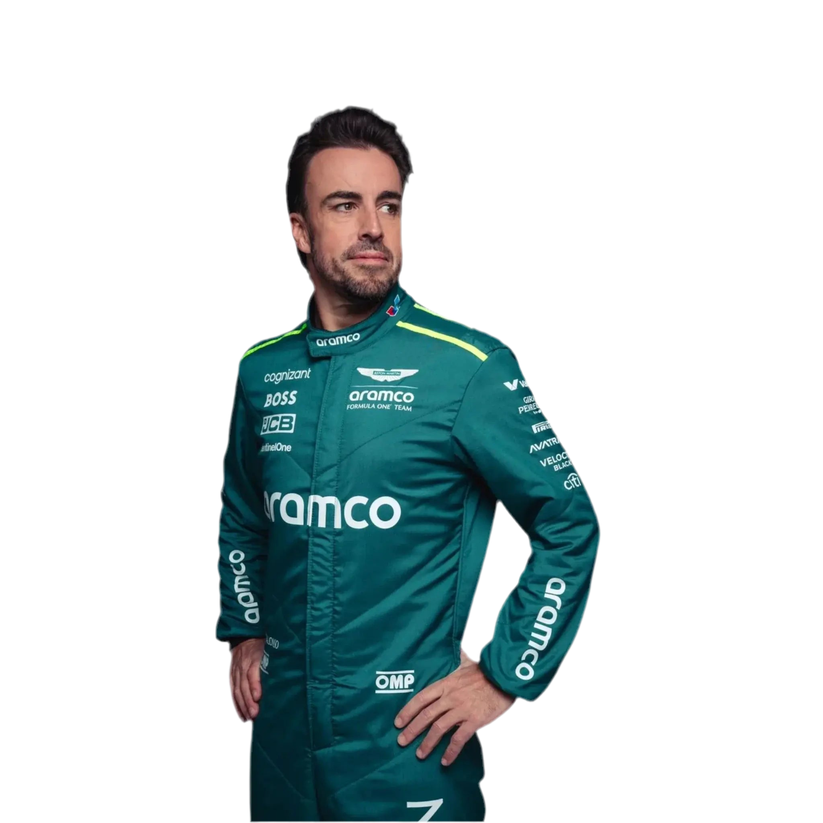 2024 Fernando Alonso & Lance Stroll Replica Race Suit | Aston Martin F1 - Ex Race Gear