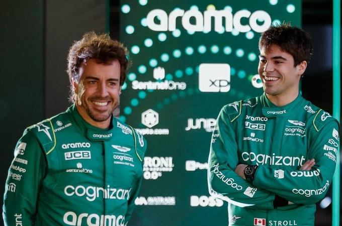 2024 Fernando Alonso & Lance Stroll Replica Race Suit | Aston Martin F1 - Ex Race Gear