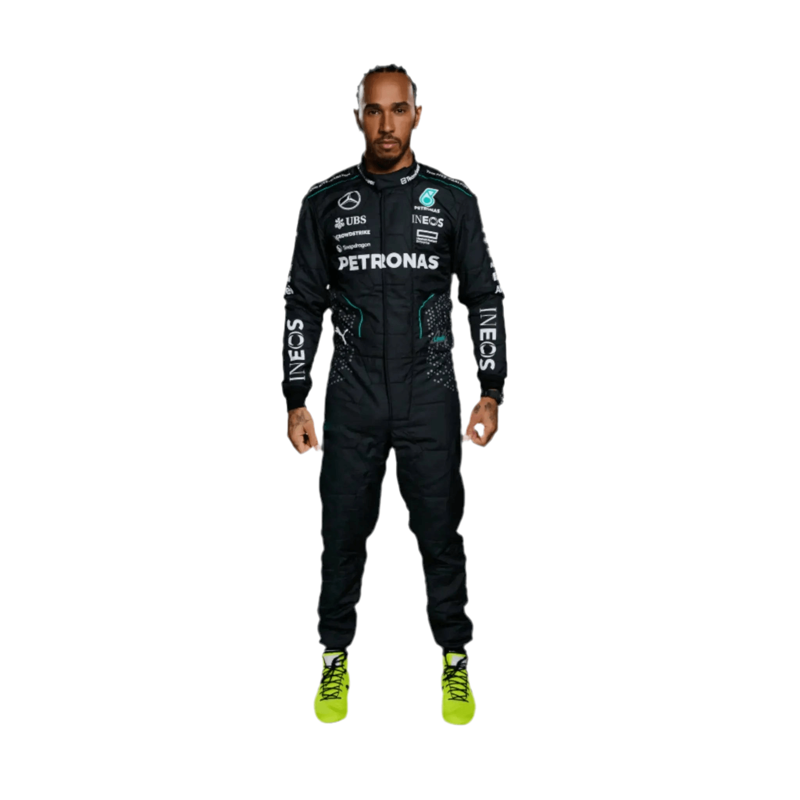 2024 Lewis Hamilton Replica Suit | Mercedes AMG F1 Team Merchandise - Ex Race Gear