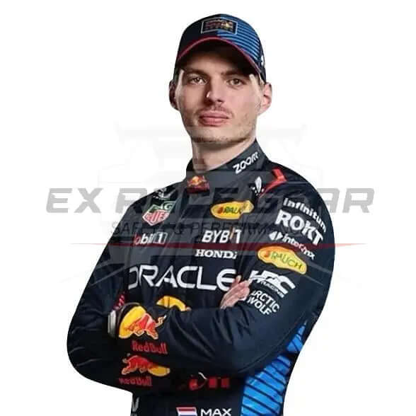 2024 Max Verstappen Replica Racing Suit | Red Bull Racing Team - Ex Race Gear
