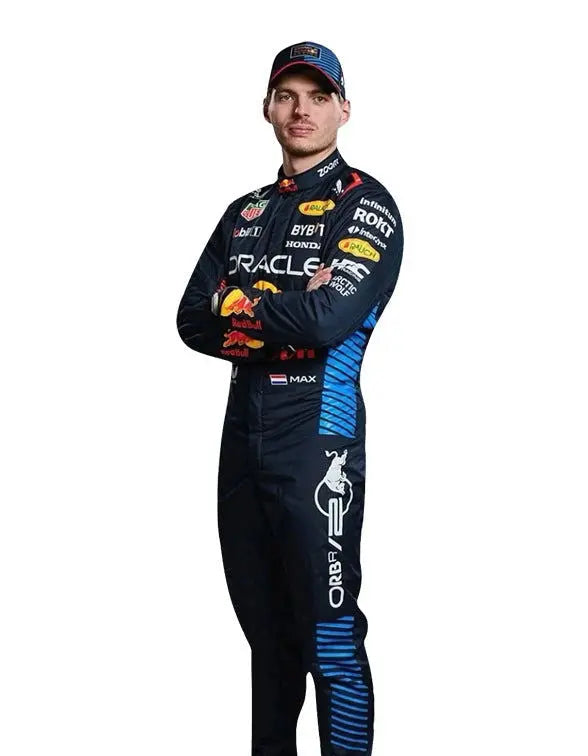 2024 Max Verstappen Replica Racing Suit | Red Bull Racing Team - Ex Race Gear