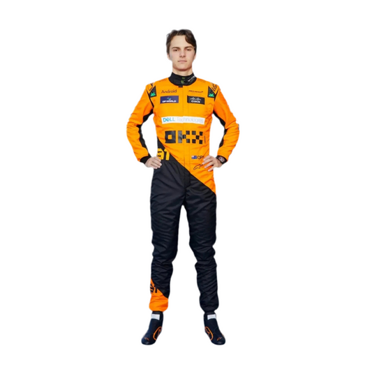 2024 Oscar Piastri Replica Race Suit | McLaren F1 Team - Ex Race Gear