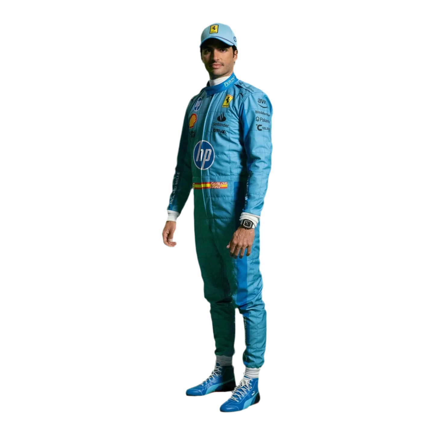 2024 Scuderia Ferrari Replica Race Suit | HP Miami Grand Prix - Ex Race Gear