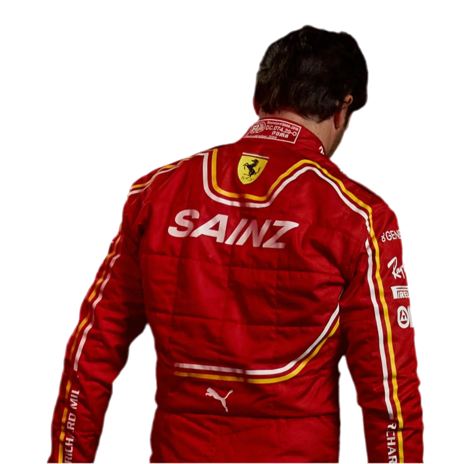 2024 Scuderia Ferrari Replica Race Suit | Official Team Merchandise - Ex Race Gear