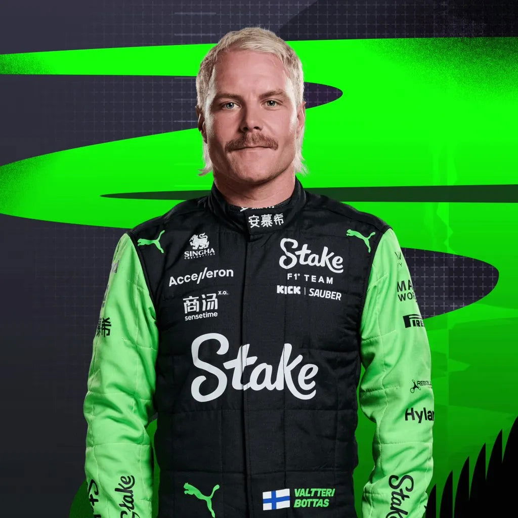 2024 Valtteri Bottas Replica Race Suit | Sauber F1 Team Stake - Ex Race Gear