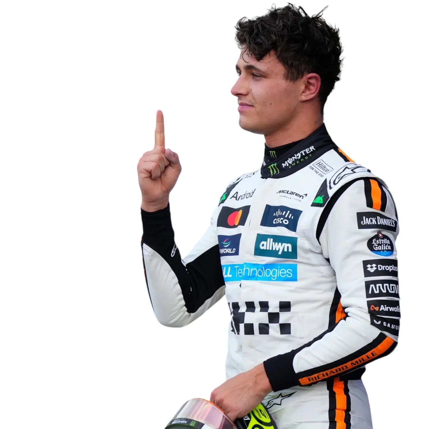 2025 Mclaren F1 Team Monaco GP Race Suit - Ex Race Gear