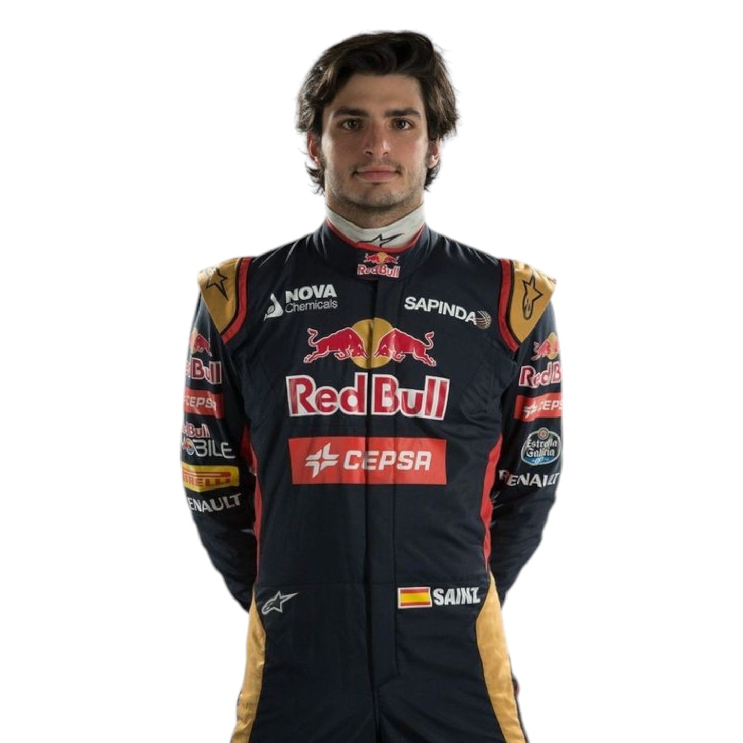 2015 Carlos Sainz Red Bull F1 Team Race Suit Rustle Racewears