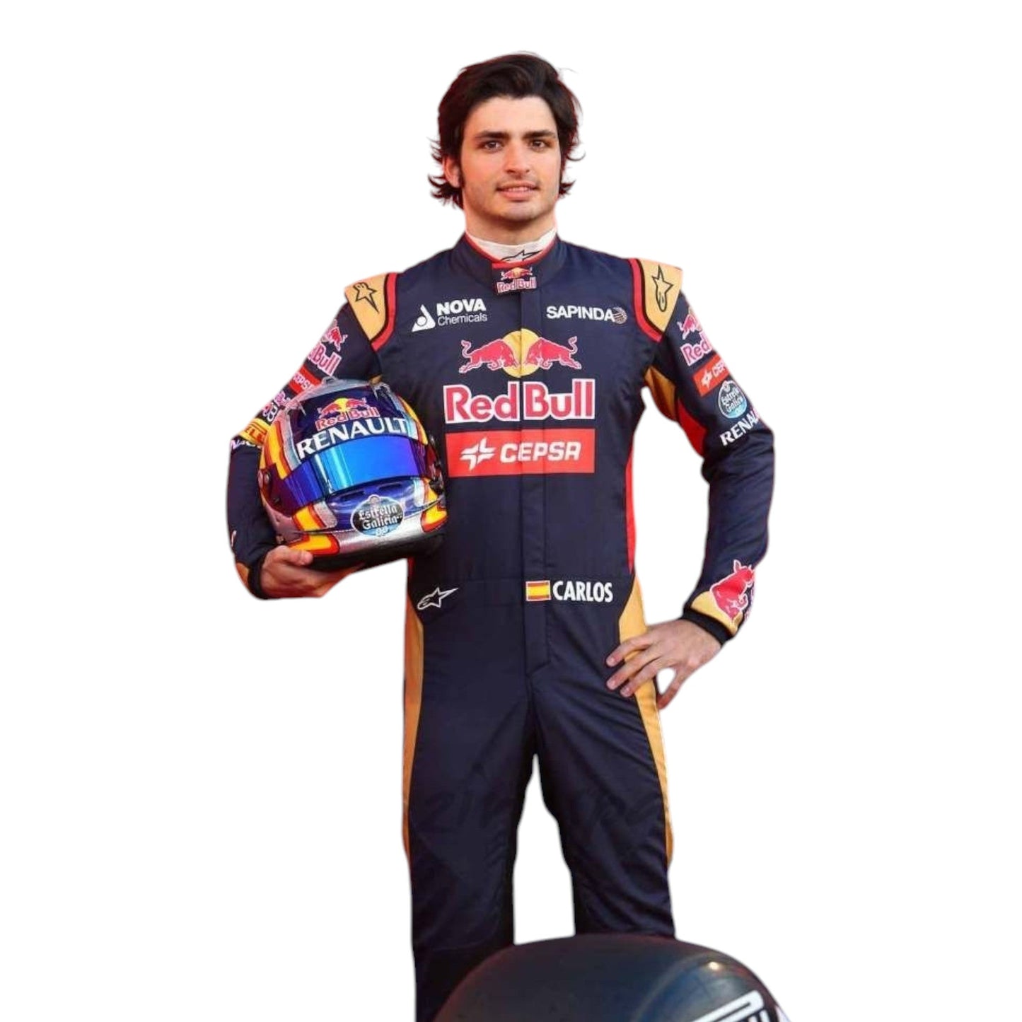 2015 Carlos Sainz Red Bull F1 Team Race Suit Rustle Racewears