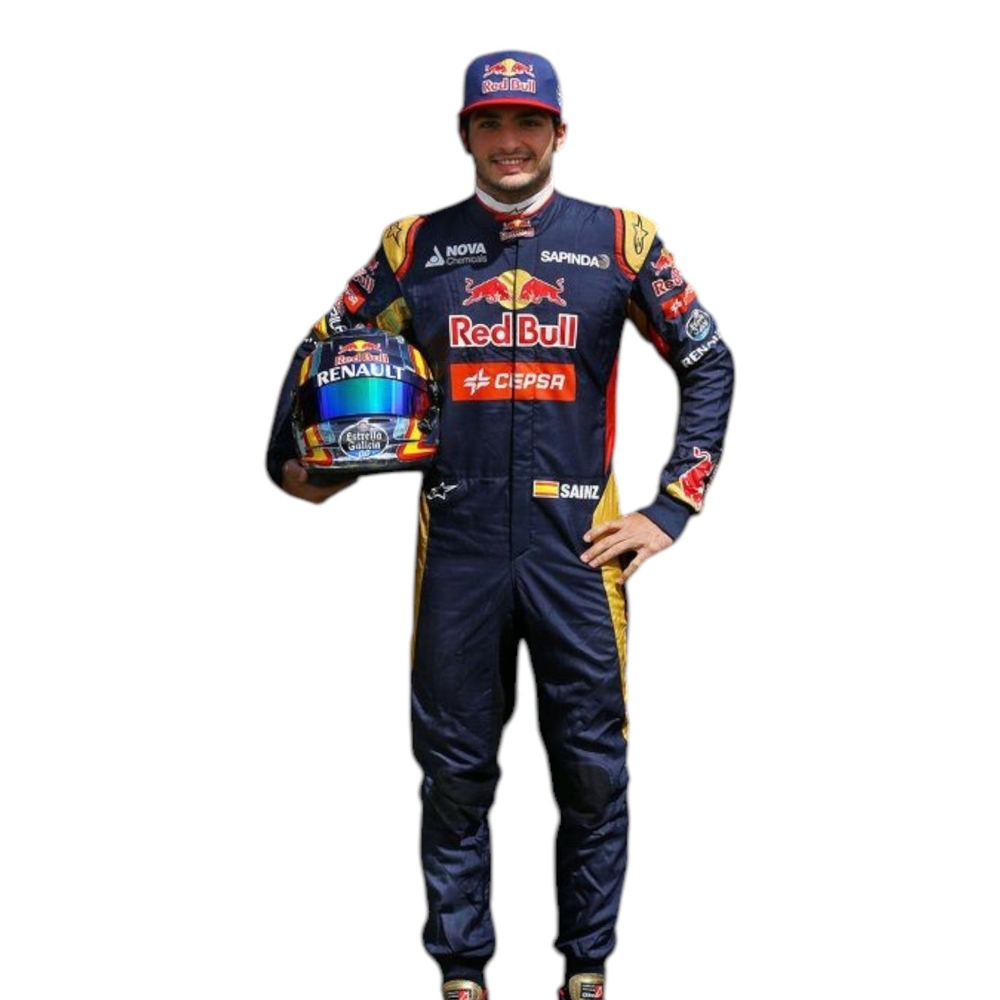 2015 Carlos Sainz Red Bull F1 Team Race Suit Rustle Racewears
