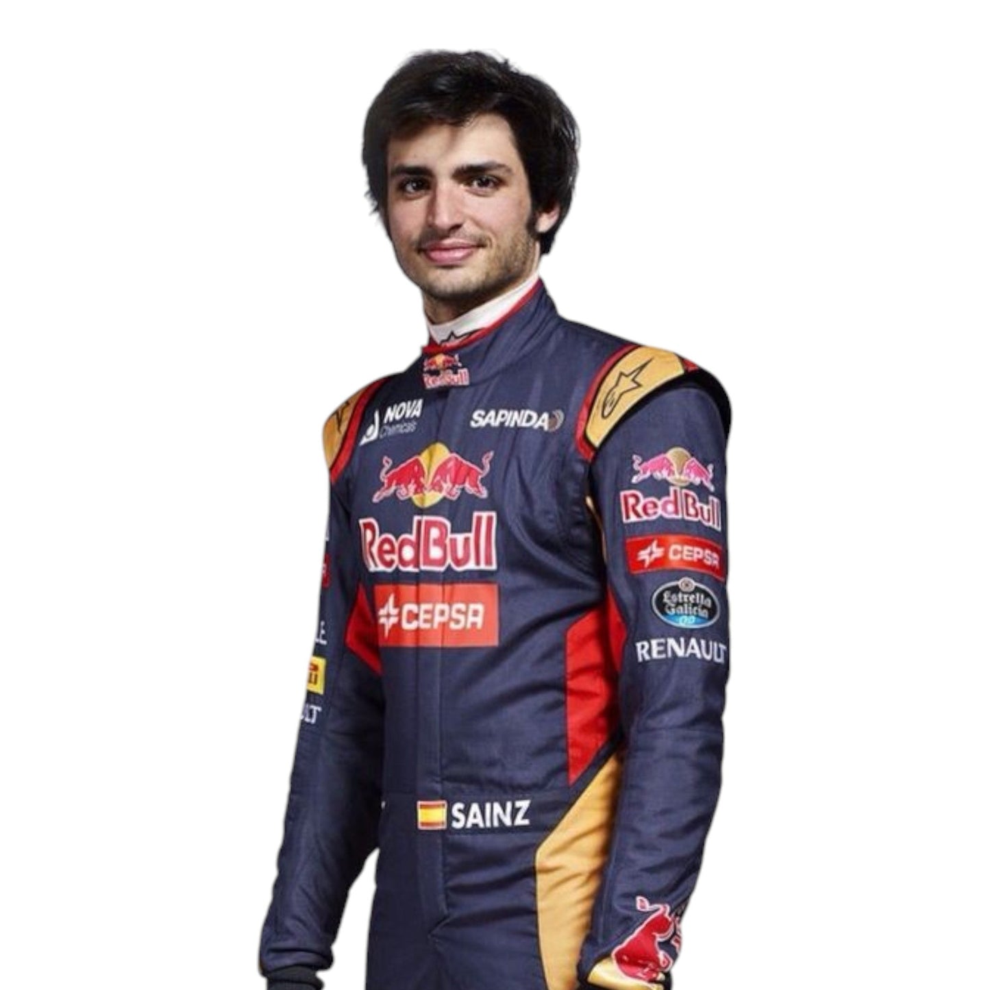 2015 Carlos Sainz Red Bull F1 Team Race Suit Rustle Racewears