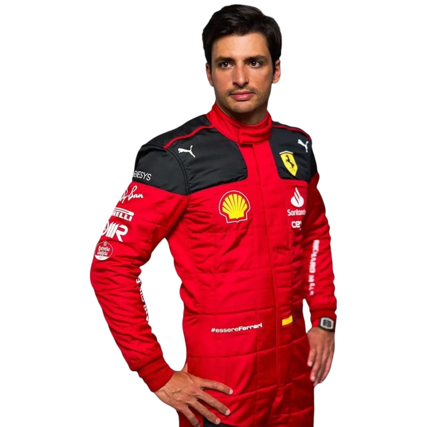 2023 Carlos Sainz Scuderia Ferrari F1 Race Suit Ex Race Gear