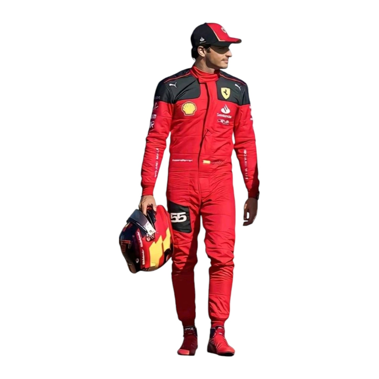 2023 Carlos Sainz Scuderia Ferrari F1 Race Suit Ex Race Gear