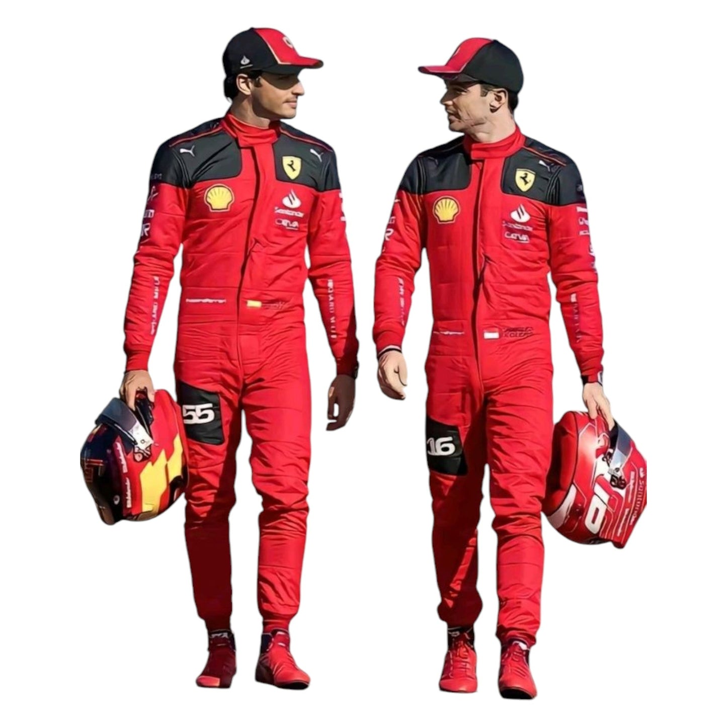 2023 Carlos Sainz Scuderia Ferrari F1 Race Suit Ex Race Gear