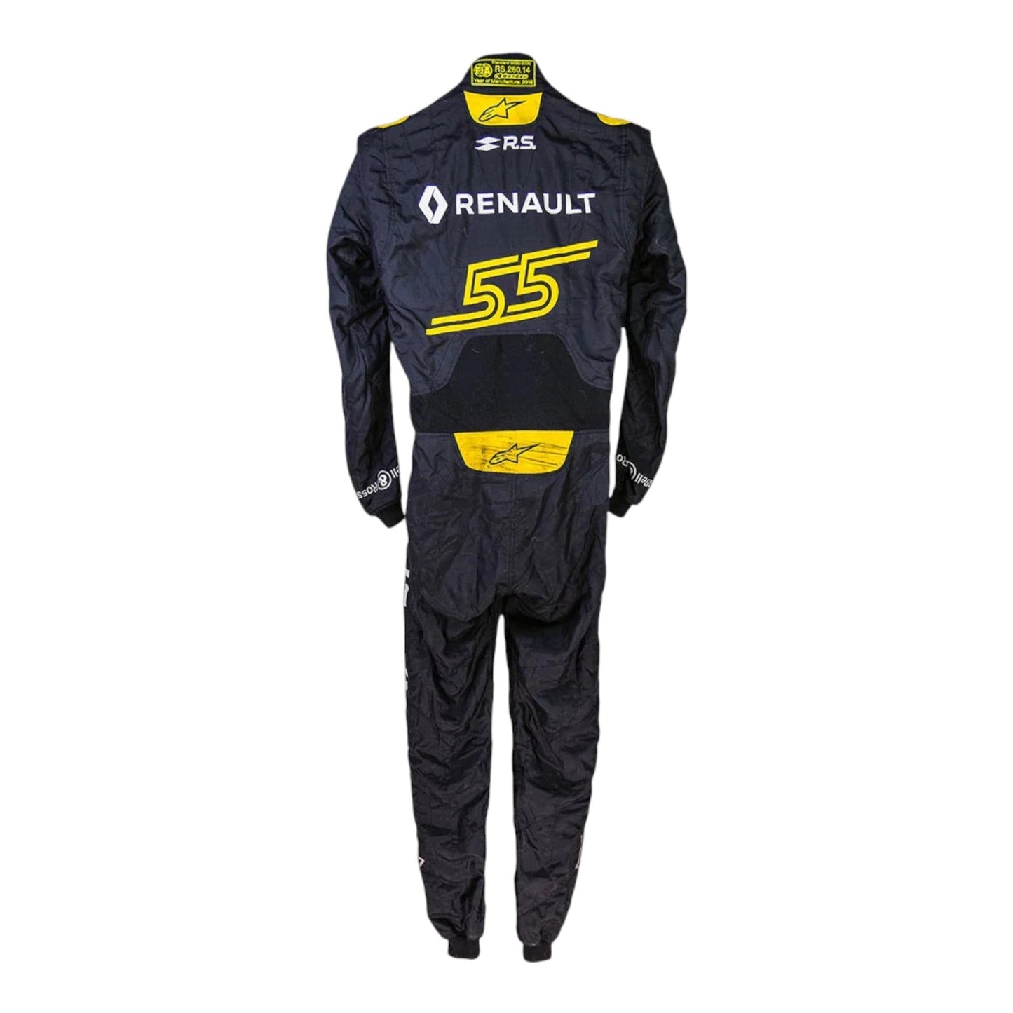 2018 Carlos Sainz F1 Team Renault Race Suit Replica Ex Race Gear