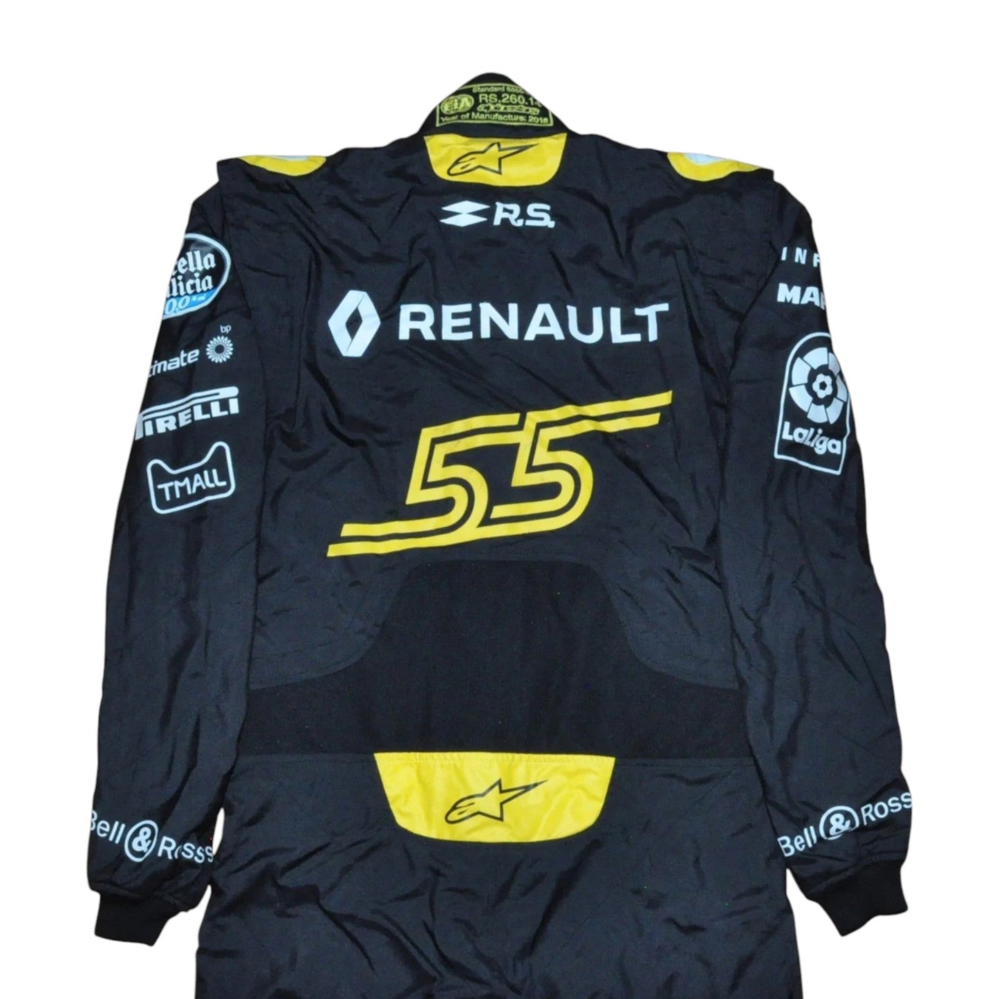 2018 Carlos Sainz F1 Team Renault Race Suit Replica Ex Race Gear