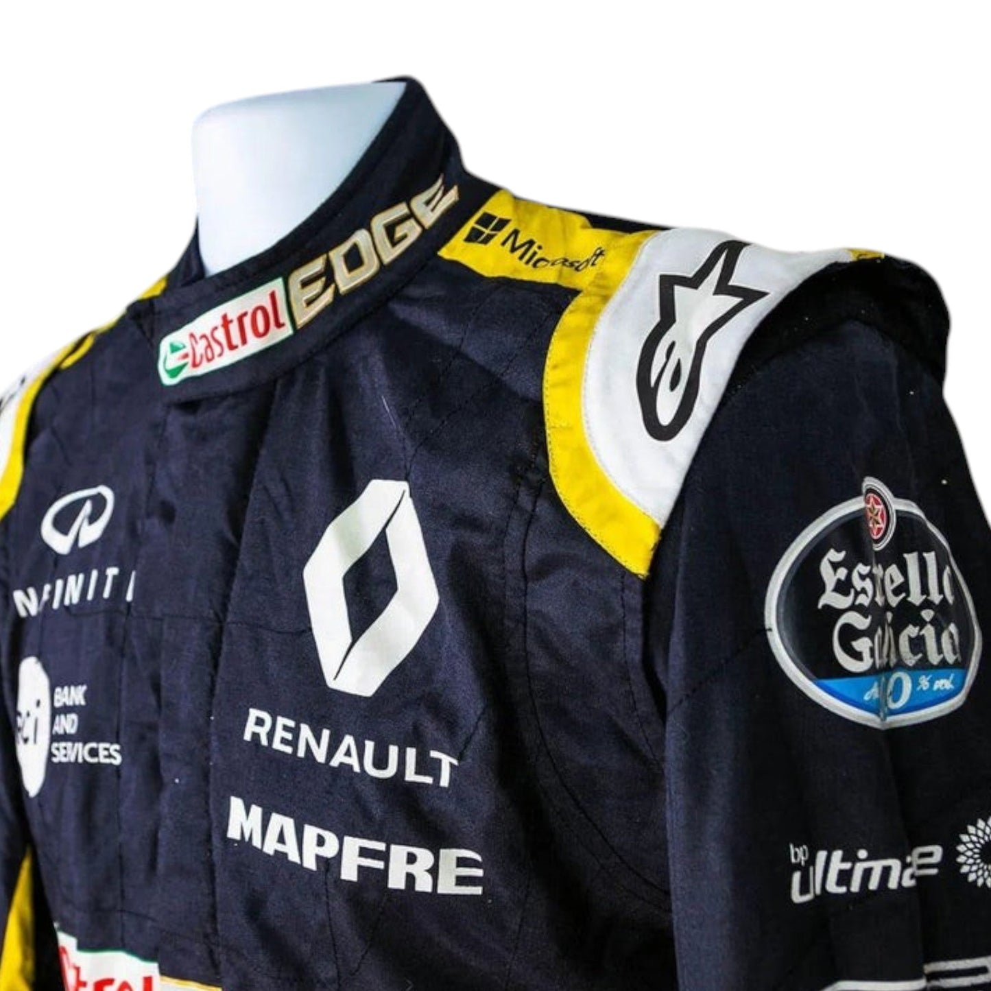 2018 Carlos Sainz F1 Team Renault Race Suit Replica Ex Race Gear